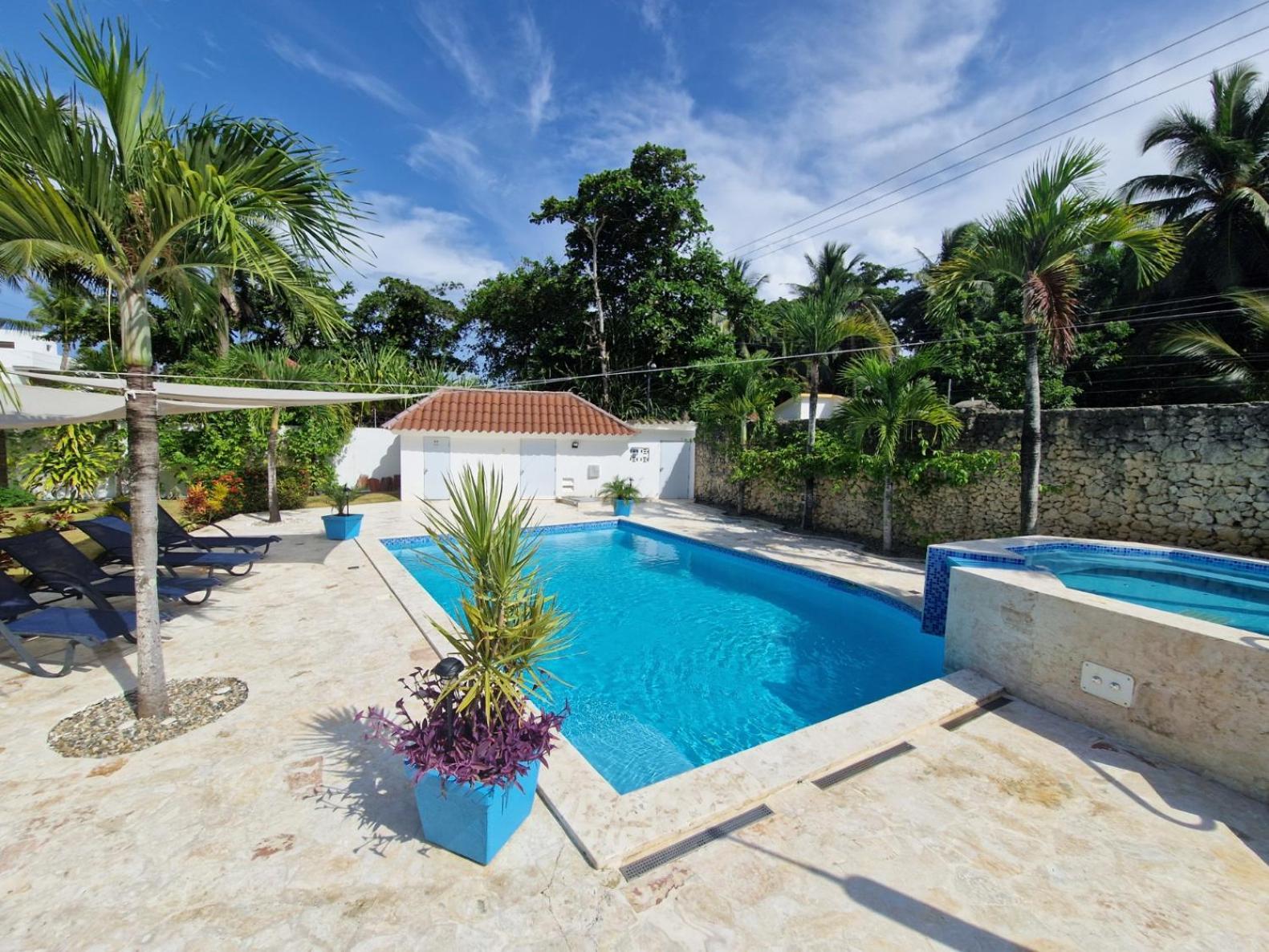 Casa Blanca - White House Apartment Cabarete ภายนอก รูปภาพ